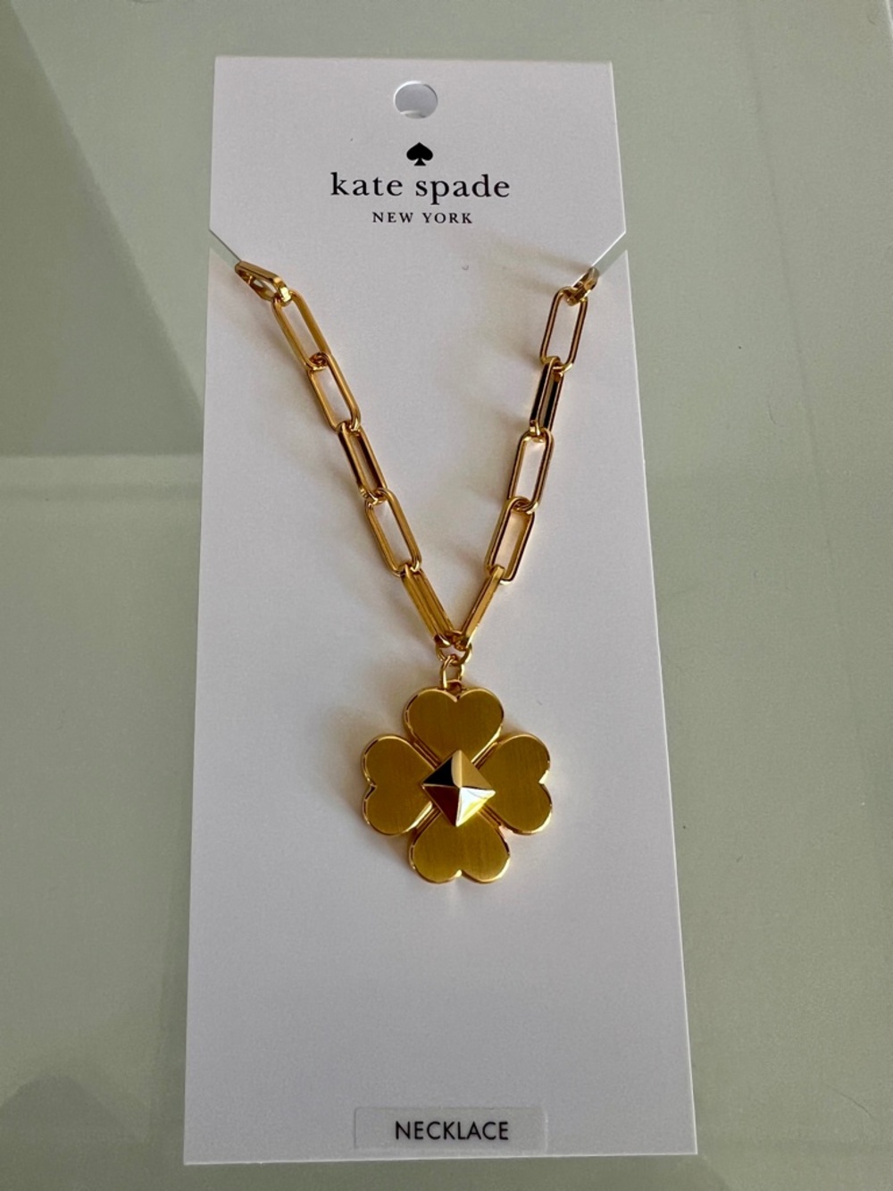 KATE SPADE Spade & Studs Pendant Necklace - Picture 2 of 9